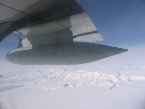 Flight from South Pole to McMurdo