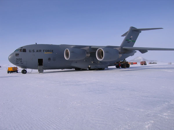 Arriving at McMurdo Station