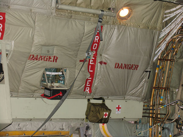 Why do you care where the prop is, it's outside the aircraft right?