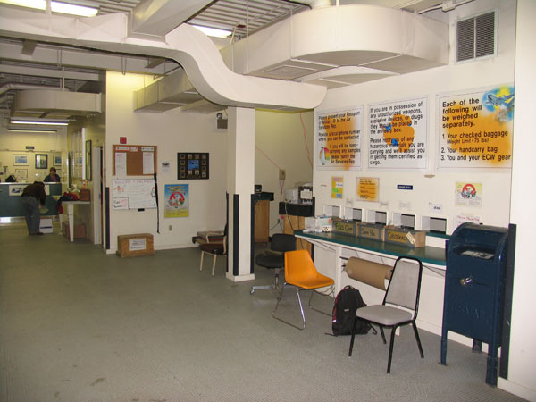 Inside Building 140