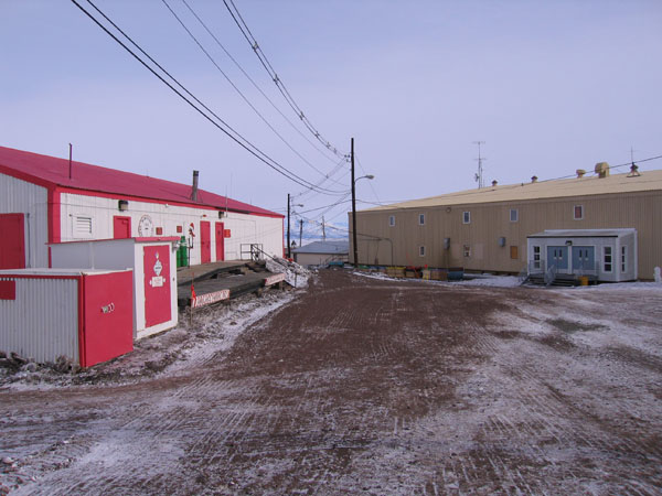 Main entrance to building 155.